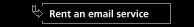 Rent an email service
