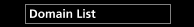 Domain List